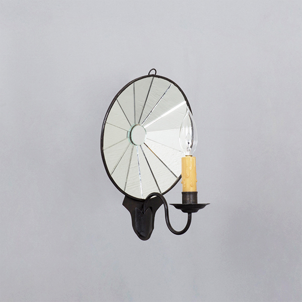 Round Mirror Sconce