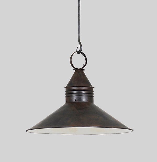 Shown in Aged Tin, Large