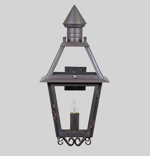 Shown in Bronzed Copper, Large