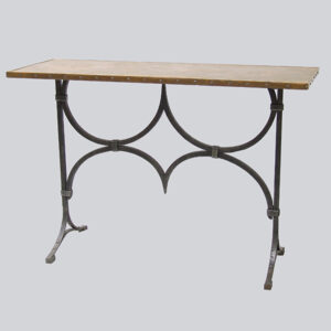 <skid>A918</skid> Hammered Copper Top Iron Table” /></a></div><h3 id=